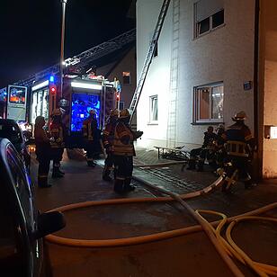 Mann stirbt bei Feuer in Georgensgmünd