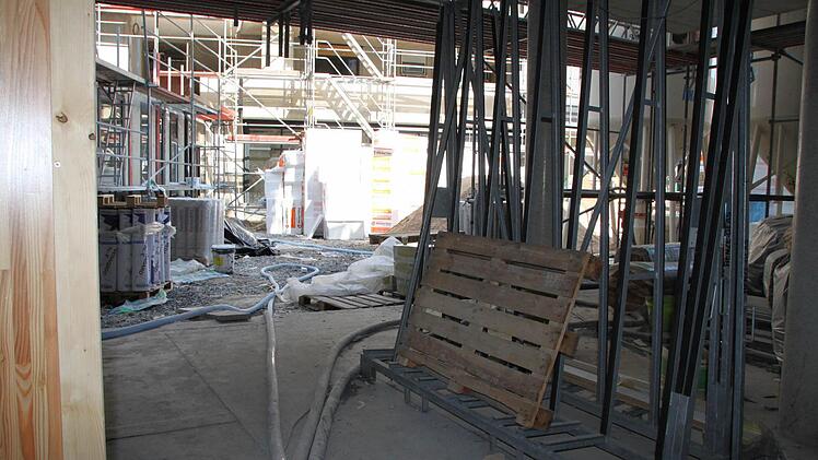 Rundgang durch Haus Waldenfels in Bad Brückenau im August 2015 Foto: Ulrike Müller