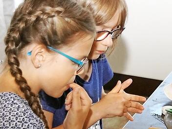 Was hei&szlig;t hier naschen? Es handelt sich um die Testphase. Foto: Mario Deller