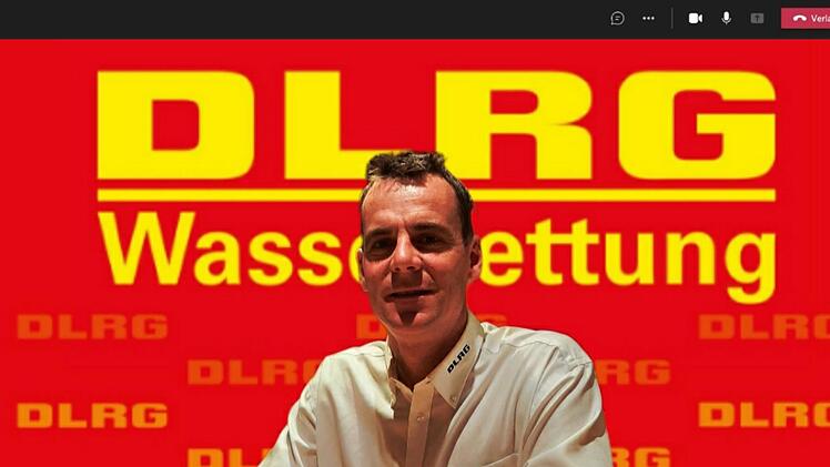 Markus Brandl, Vorsitzender der DLRG Bad Kissingen, sieht in der Krise noch das Positive: Es h&auml;tte sich gezeigt, dass im Ortsverband alle zusammenhalten, sagte er in der Online-Mitgliederversammlung.