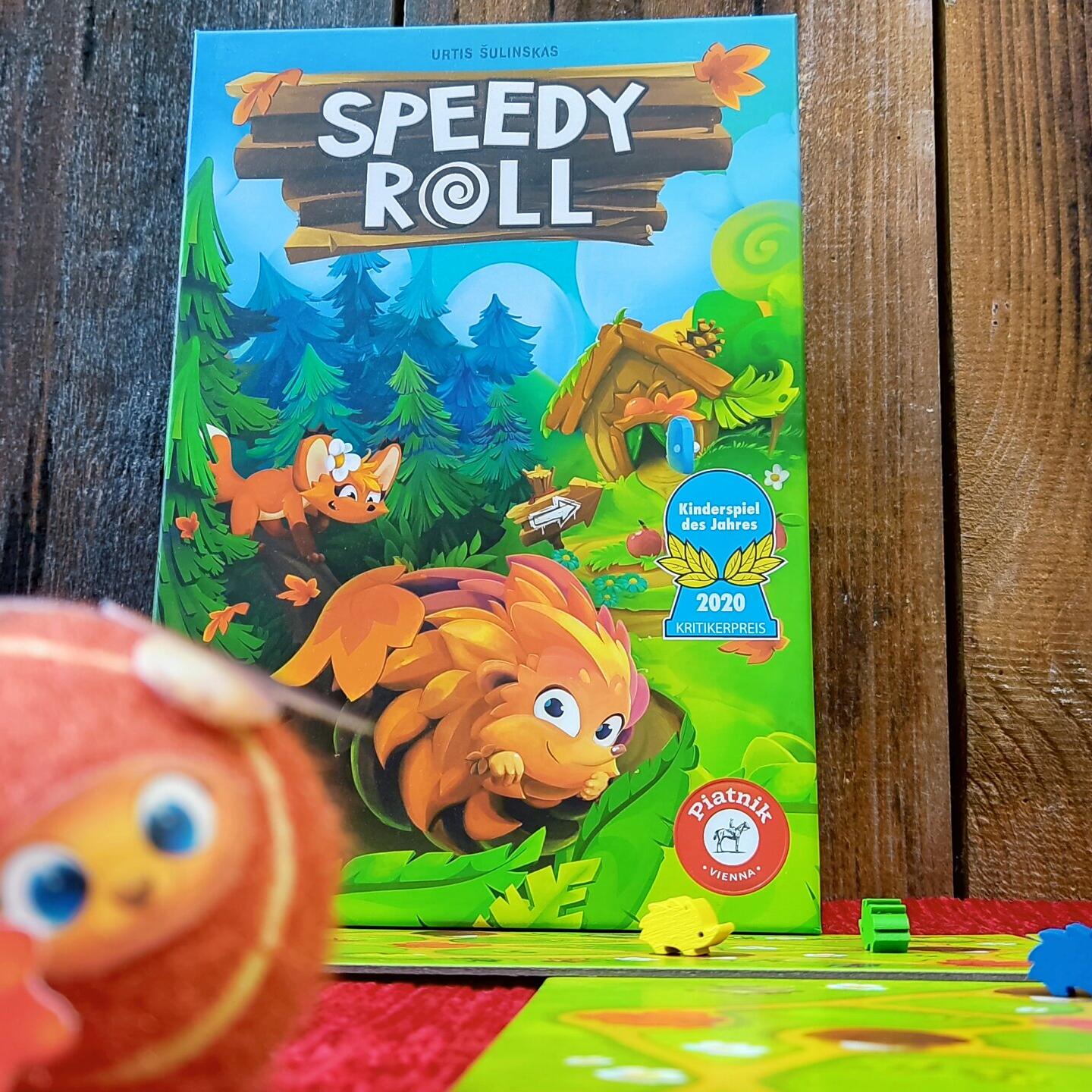 Piatnik Speedy Roll & Friends – Kooperatives Brettspiel Für Kinder, Fortsetzung Von Speedy Roll