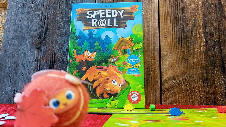 Speedy Roll im Test - Mischung aus Geschicklichkeitsspiel und Wettlauf mit innovativen Zugmechanismus