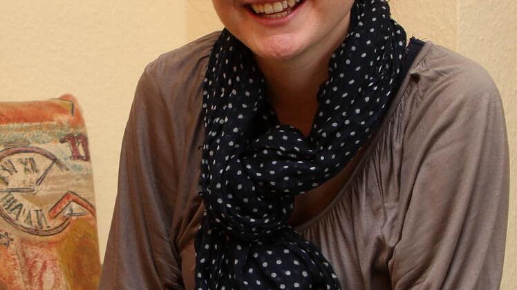 Sie freut sich auf ihren neuen "Job", das sieht man: die neue Kindergartenleiterin in Weisbrunn Daniela Dütsch.  Foto: gg