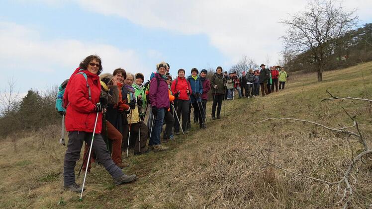Die Fastengruppe am Heiligenberg.  Foto: Doris Bauer