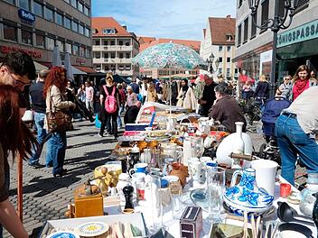 Der Trempelmarkt in Nürnberg Fotos: Pelke