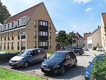 Visualisierung des Mehrfamilienhauses in der Burgebracher Hauptstraße 24