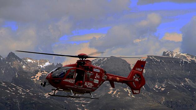 Bergwacht, Bergrettung, Hubschrauber