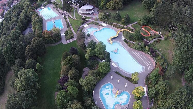 Das Freibad Bad Kissingen Foto: Thomas Mäuser/Archiv