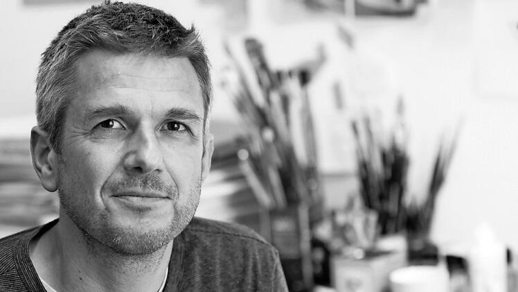 Peter Engel: Er d&uuml;rfte dem kunstinteressierten Coburger Publikum kein Unbekannter sein. Foto: Sabine Franzl