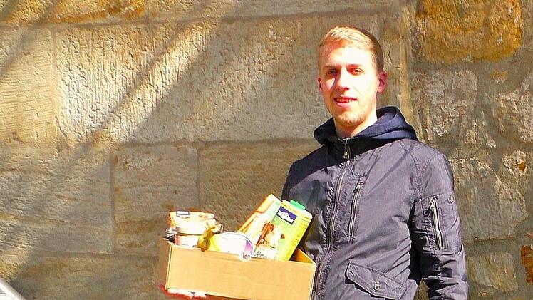 Lion Kramer will in Thurnau bei Einkäufen helfen. Foto: privat