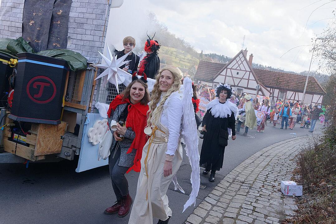 Der Jubiläumsumzug am Faschingsdienstag