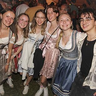 Am Montag spielte die Band "Radspitz".