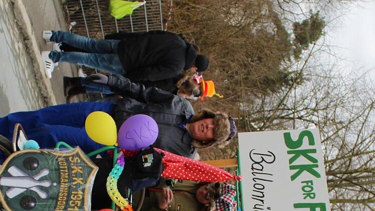 Beim Hirschaider FaschingsumzugWerner Baier