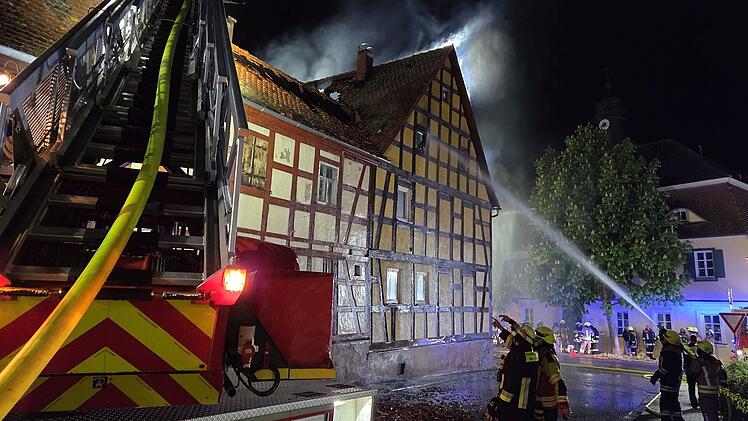 Toter bei Hausbrand in Burgbernheim