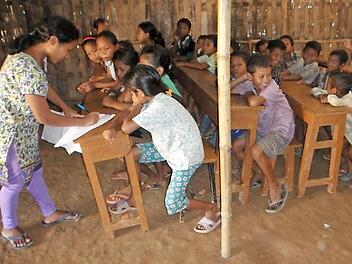 45 Kinder sollen im Internat einmal Platz finden.