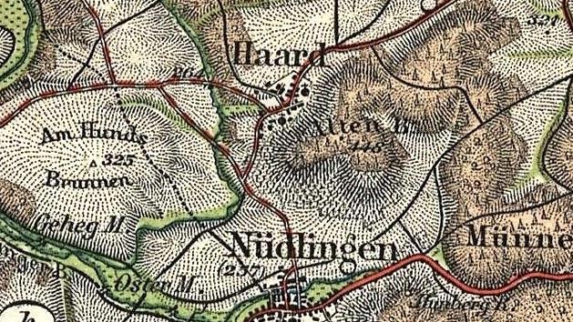 Nüdlingen und Haard um 1900