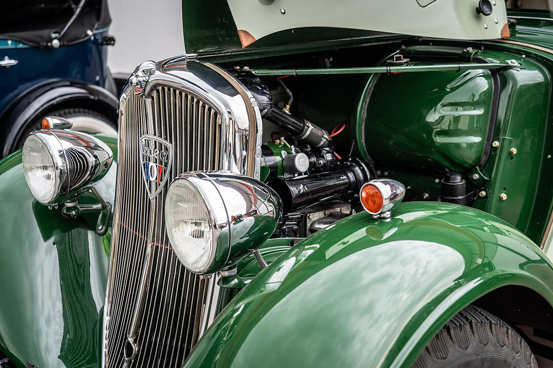 Einzigartige, historische Automobile aus der Vorkriegszeit konnten bewundert werden!