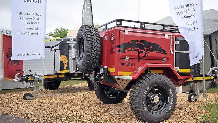 200 Aussteller präsentieren auf dem Messegelände ihre Produkte.  Fotos: Abenteuer & Allrad