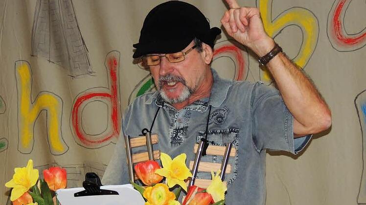 Willi Dennerlöhr in der Bütt Foto: Dieter Gropp