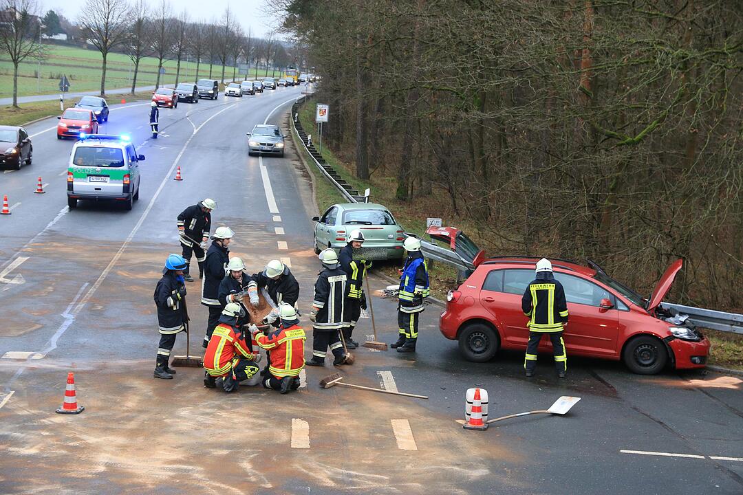 Unfall zwischen Weiher und Dormitz