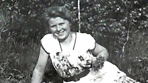 Kunigunde Hofmann war auch in jungen Jahren schon immer ein optimistischer Mensch.  Fotos: privat