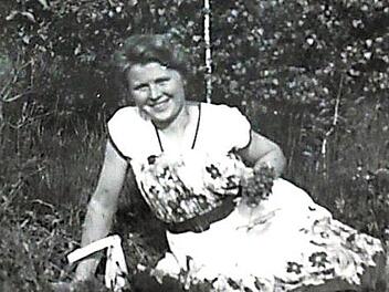 Kunigunde Hofmann war auch in jungen Jahren schon immer ein optimistischer Mensch.  Fotos: privat