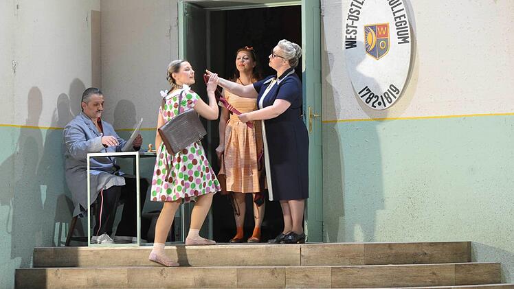 Mozarts "Entführung aus dem Serail als Neuinszenierung am Landestheater Coburg.Foto: Andrea Kremper