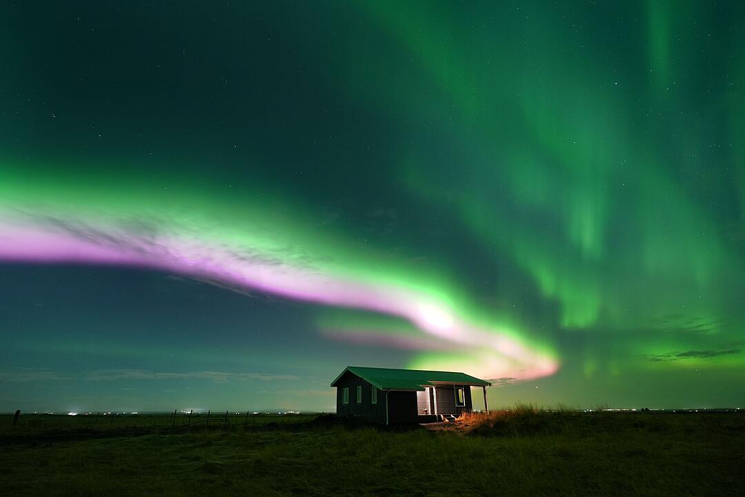 Polarlichter über Island