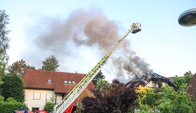 Brand in Bamberg am Pfingstmontag