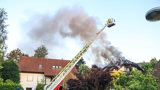 Brand in Bamberg am Pfingstmontag