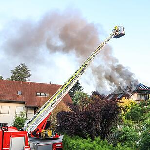 Brand in Bamberg am Pfingstmontag