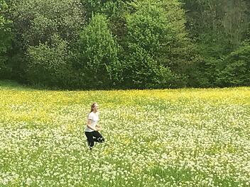Wenn Nicola am Wochenende unterwegs ist, stellt sich der Vater das eher so vor. Foto: Michael Busch