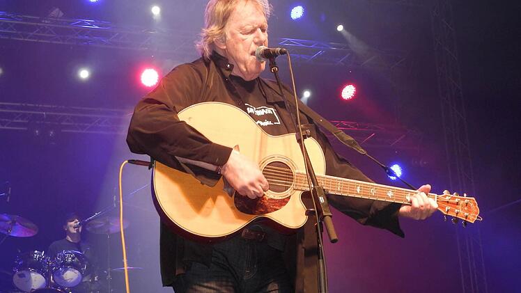 Gunter Gabriel mit vollem Einsatz. Foto: Rainer Fritsch