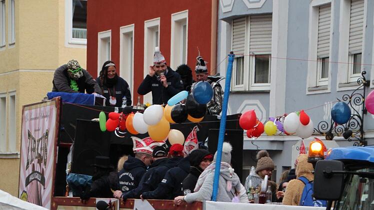 Faschingsumzug in Bad Brückenau 2019 Foto: Ulrike Müller