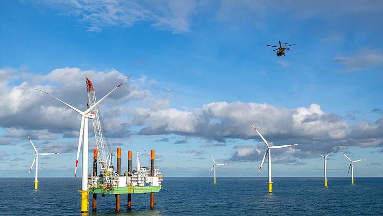 Windkraft auf See