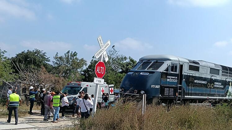Zugungl&uuml;ck in Mexiko