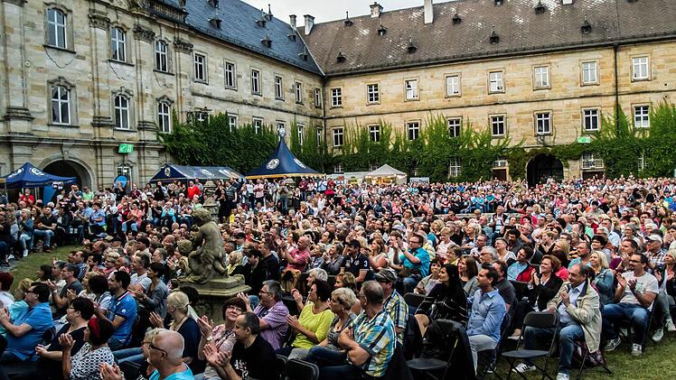 Impressionen vom Gastspiel der Spider Murphy Gang beim "Tambacher Sommer"Foto: Jochen Berger