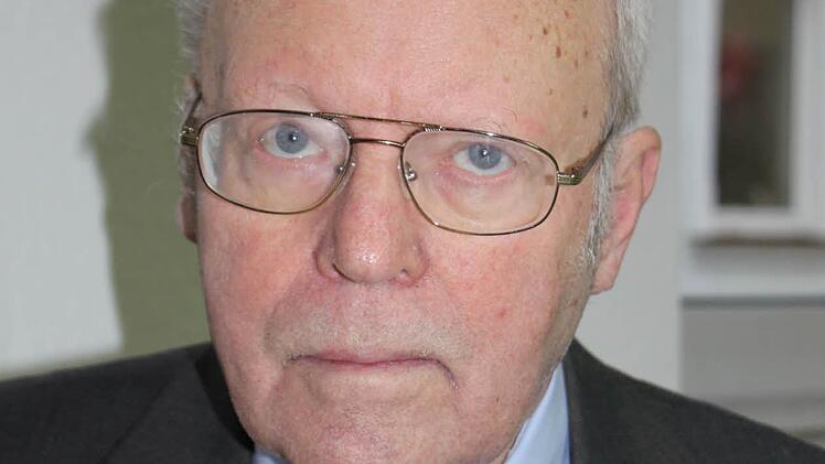 Arnold Freund; Foto: Marianne Renner/Archiv Saale-Zeitung