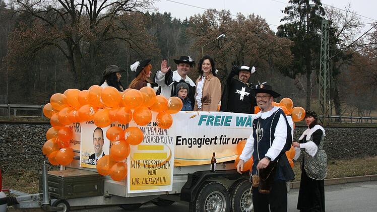 Beim Kronacher FaschingszugMaria Löffler