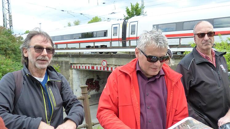 Fahrradtour zum Bahnausbau in Bamberg am 10. Mai 2019. Foto: Julian Megerle