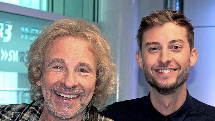 Thomas Gottschalk wird gemeinsam mit Constantin Zöller ab dem 13. Januar monatlich im SWR zu hören sein. Foto: Markus Vogt/SWR