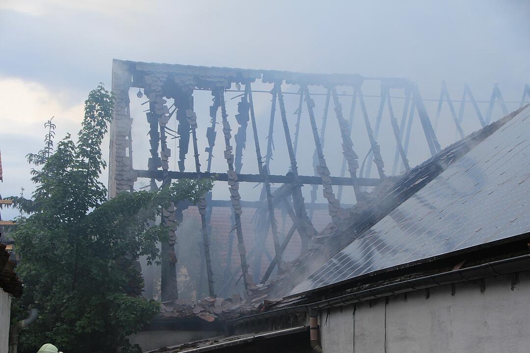 Großbrand im Kreis Erlangen-Höchstadt