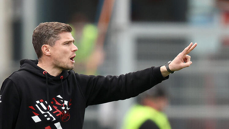 1. FC Nürnbergs Trainer Robert Klauß