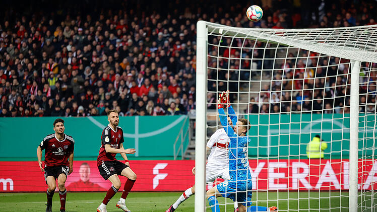 DFB-Pokal 2023: Viertelfinale 1. FC Nürnberg - VfB Stuttgart am 5. April 2023
