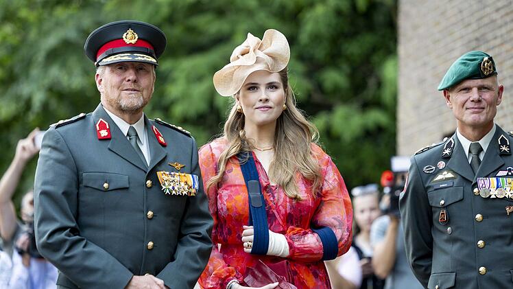 Kronprinzessin Amalia startet Militär-Ausbildung - historische Premiere