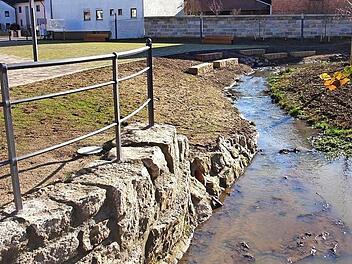 Die Gemeinde Langensendelbach überlegt sich, den Schlangenbach zu überbrücken. Foto: fra-press