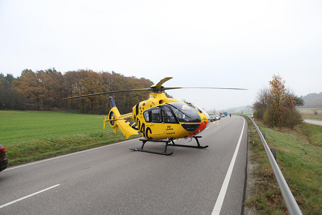 Ansbach: Frontalcrash - zwei Schwerverletzte
