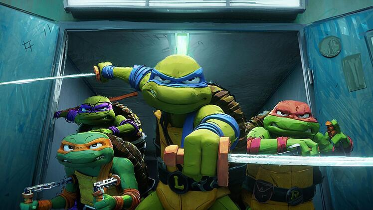 Cowabunga! Leonardo und Co. feiern mit "Teenage Mutant Ninja Turtles: Mutant Mayhem" ihr Spielfilm-Comeback.