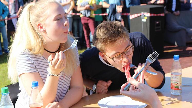 Eindrücke vom Abi-Scherz. Foto: Isabel Dill