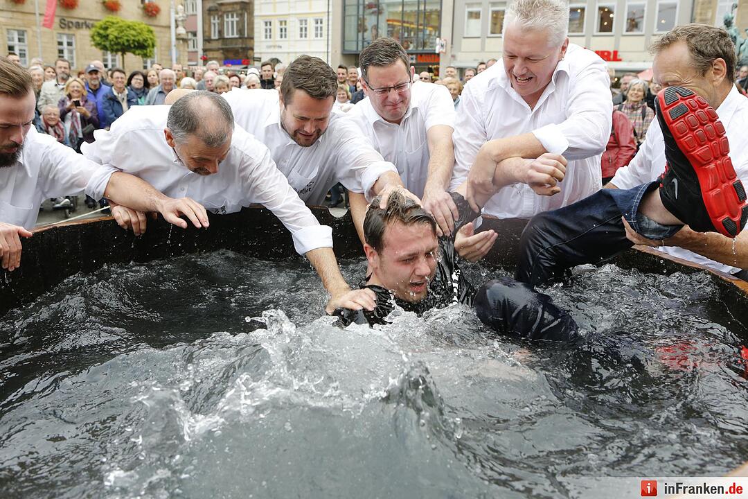 Gautschfeier 2015 der Mediengruppe Oberfranken in Bamberg